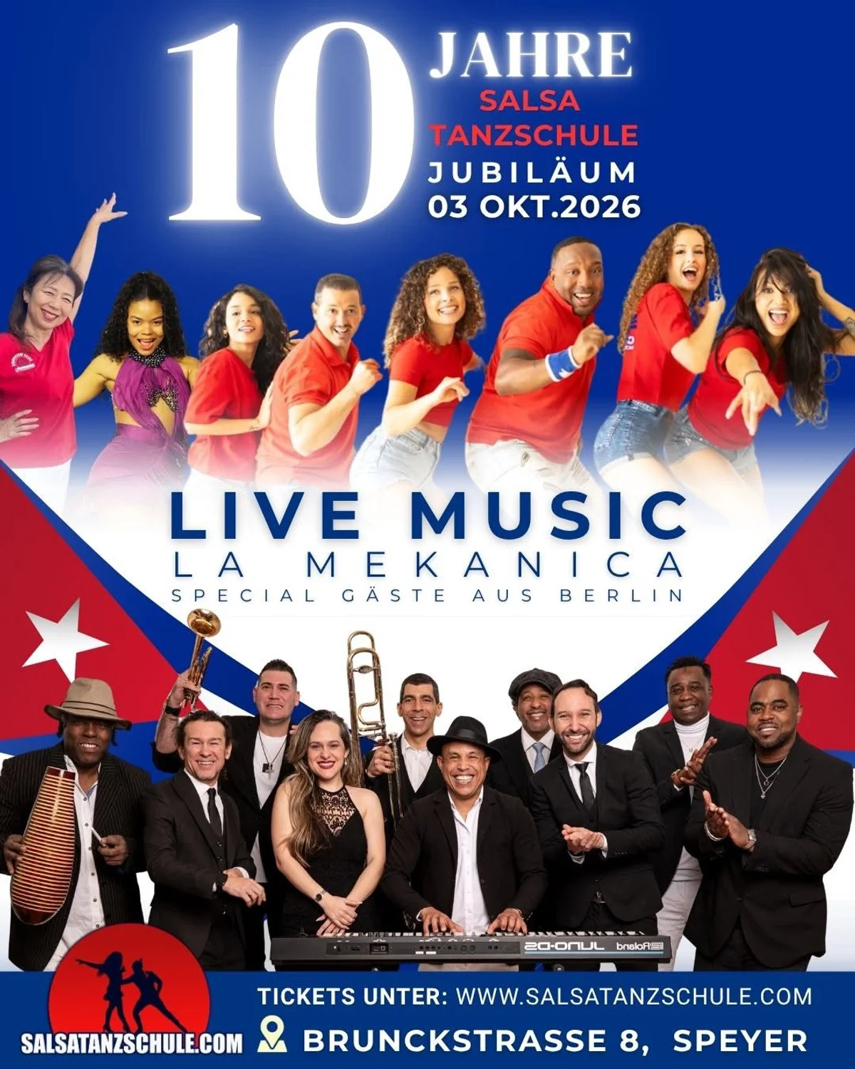10 Jahre Salsa Tanzschule Habaneando – Jubiläumsfeier 🇨🇺