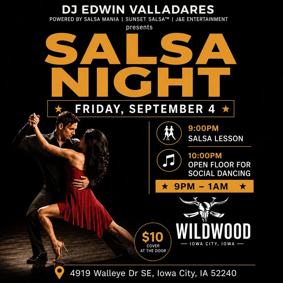 Salsa at Wildwood BBQ & Saloon, Iowa City