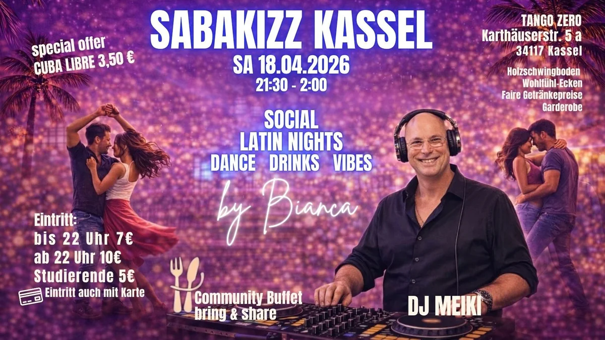 SABAKIZZ KASSEL - Social Latin Nights