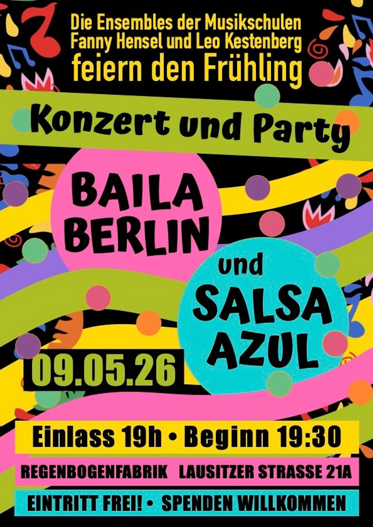 Salsa Azul und Baila Berlin