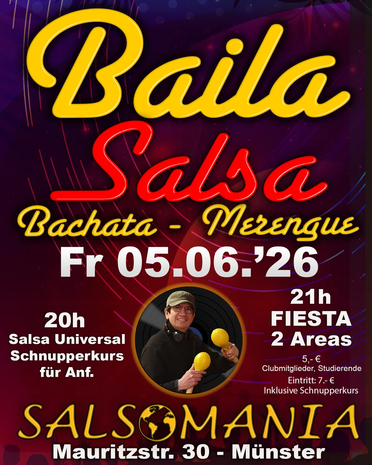 BAILA SALSA & BACHATA - SALSOMANIA - MÜNSTER