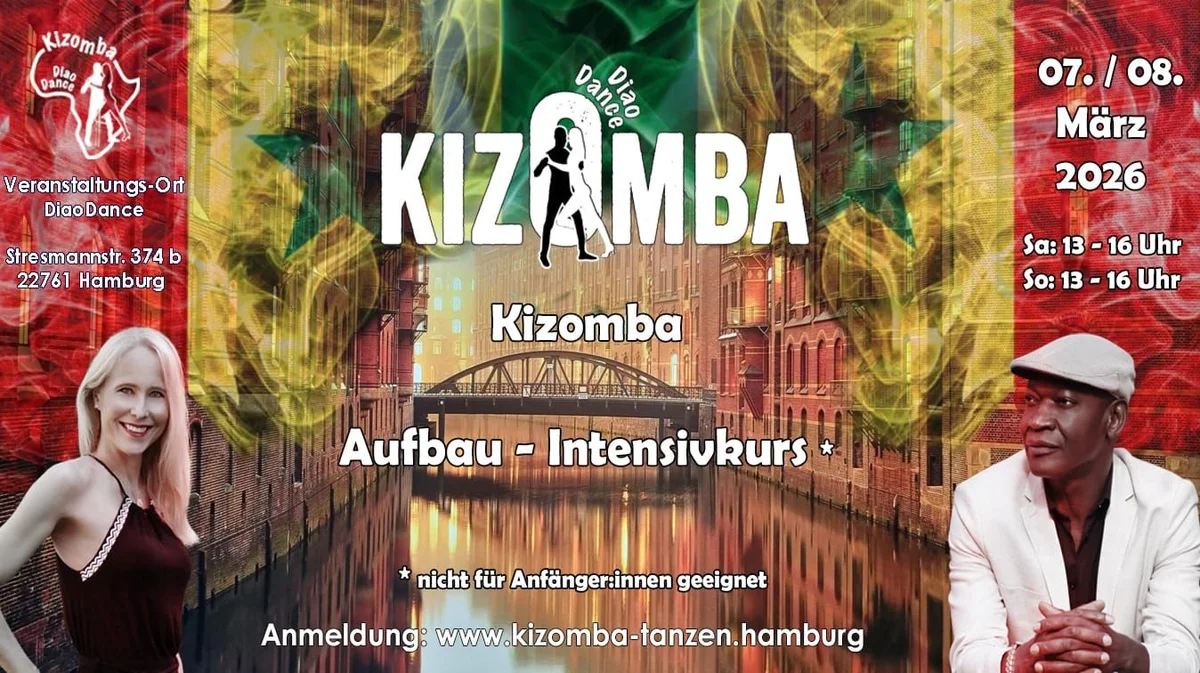 Kizomba Aufbau - Intensivkurs 