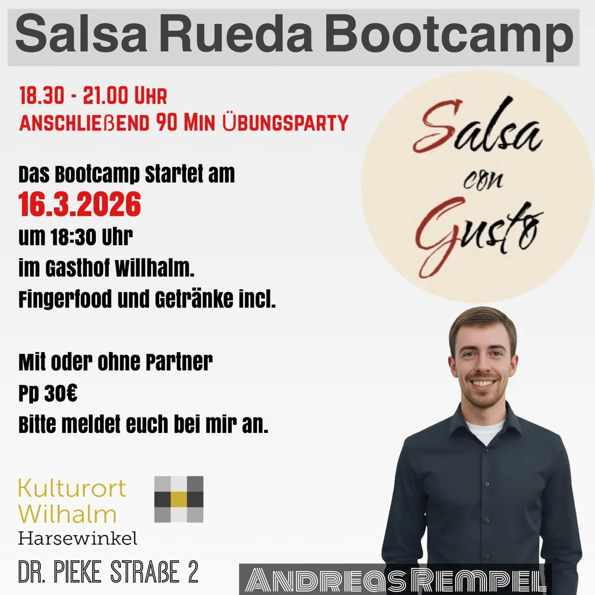 Salsa Rueda Bootcamp 