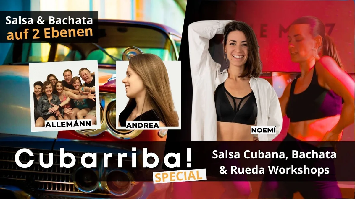 Cubarriba SPECIAL! Salsa Cubana, Bachata & Rueda Workshops