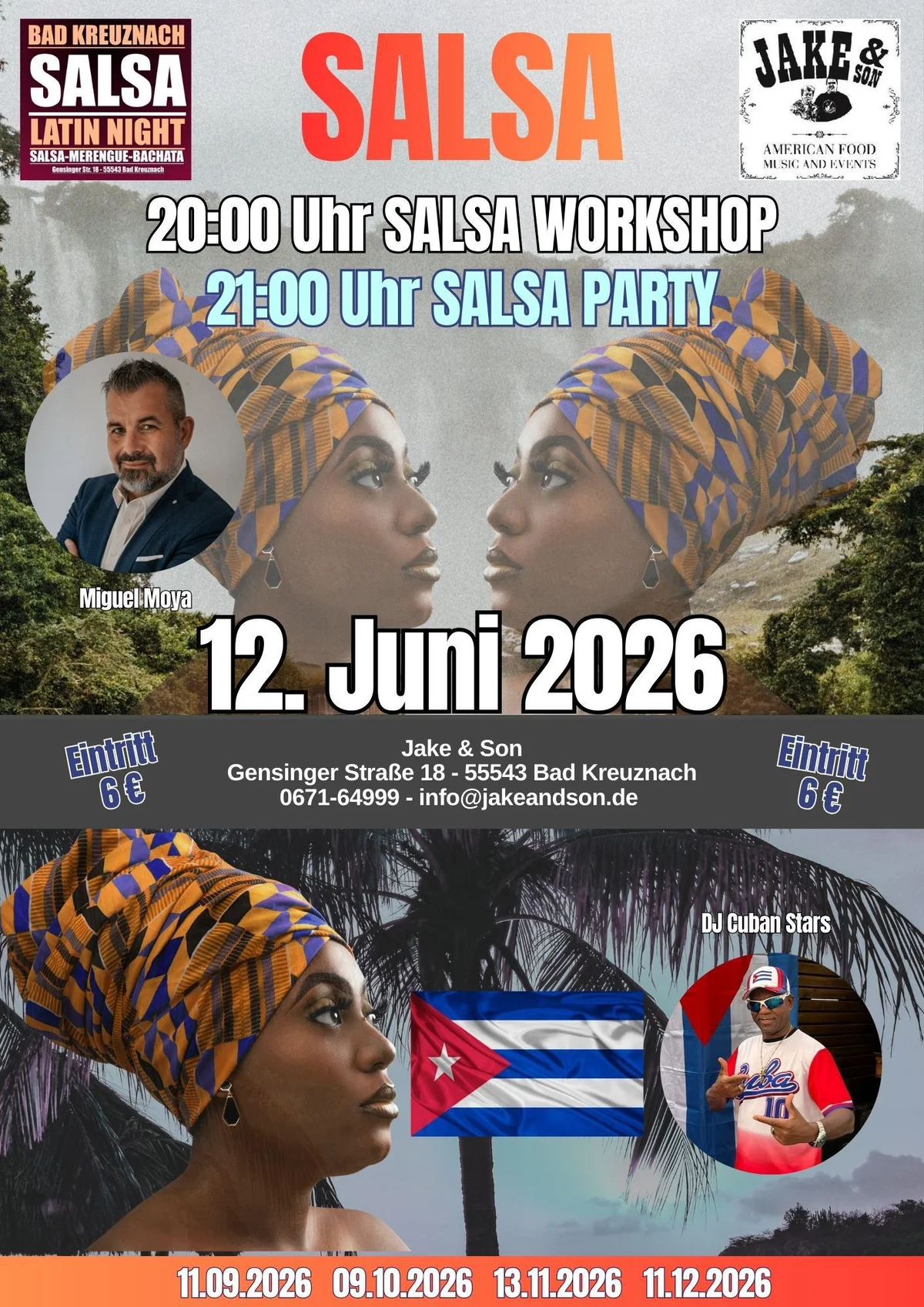 💃🔥 Salsa Night im Jake & Son – Juni Edition 🔥💃