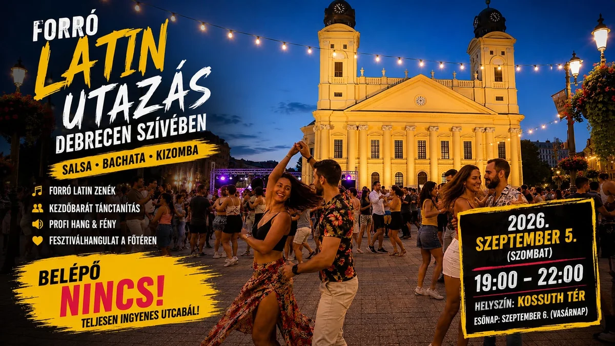 Salsa at Debrecen, Kossuth tér