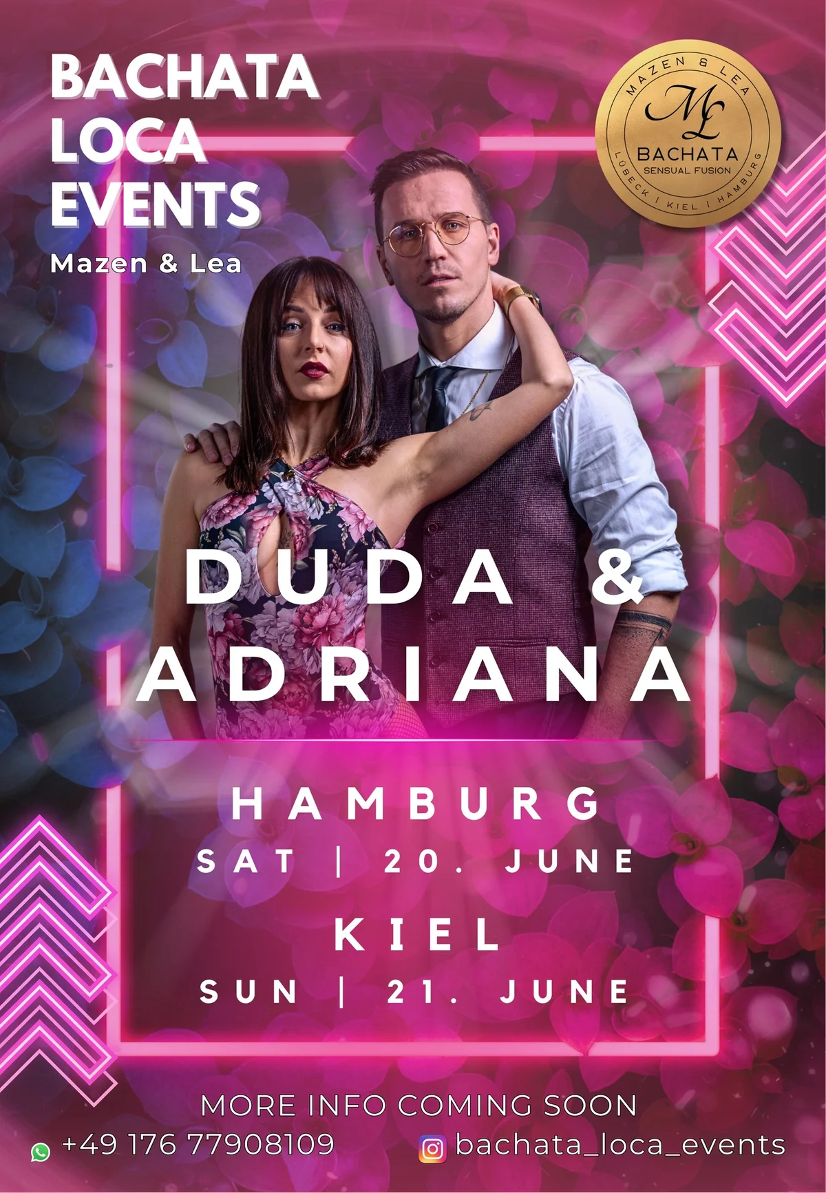 ✨BACHATA LOCA HAMBURG✨ 20.JUNI. WITH ⭐️DUDA & ADRIANA⭐️