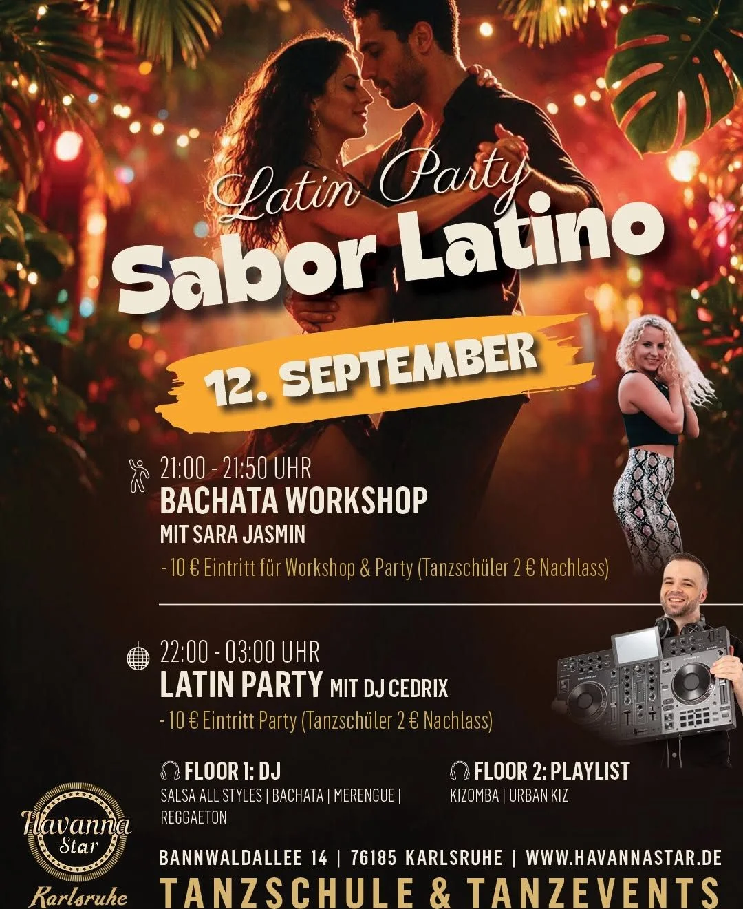 Latinparty mit Workshop