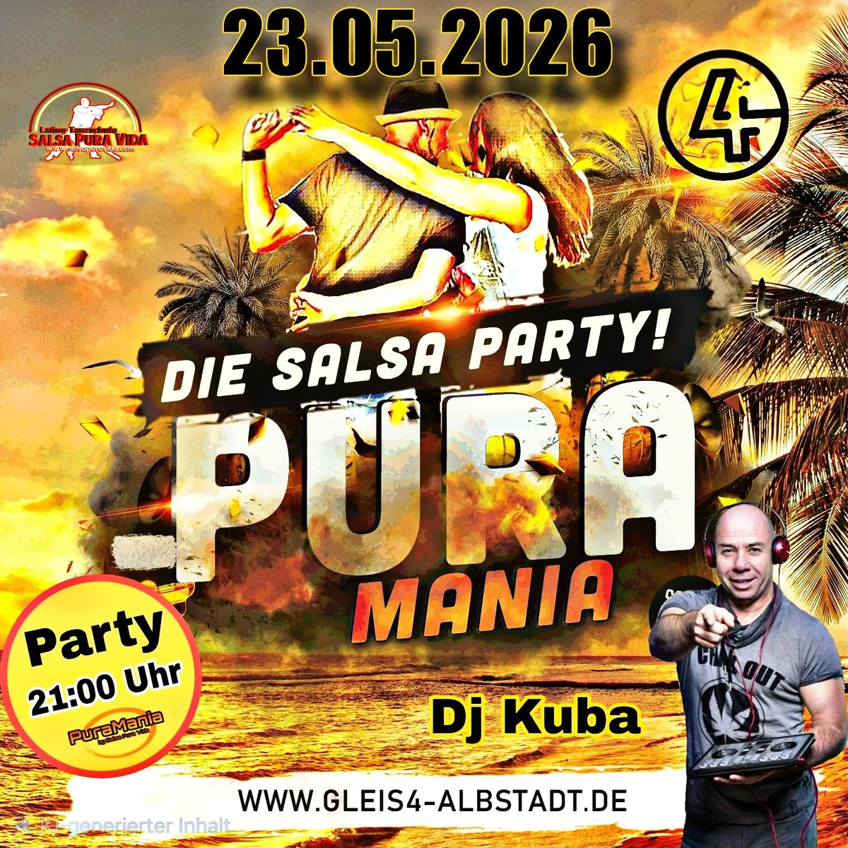 PURA MANIA Die Salsa Party in Albstadt 