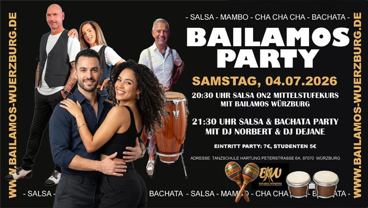 Bailamos Salsa & Bachata Party