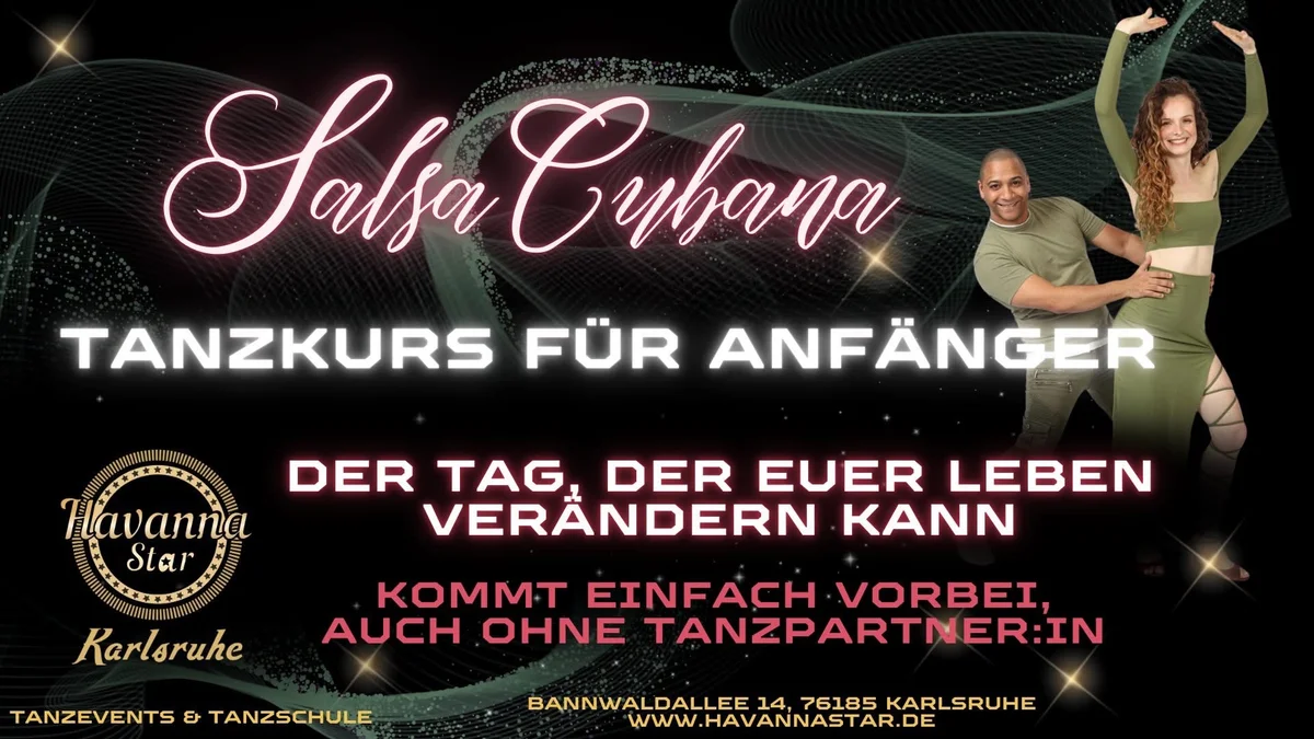 Salsa Cubana Anfängerkurs* Anmeldung auch ohne festen Tanzpartner