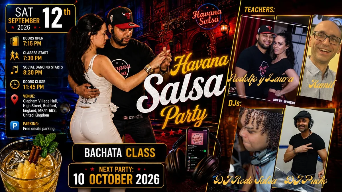 Salsa at Clapham Village Hall