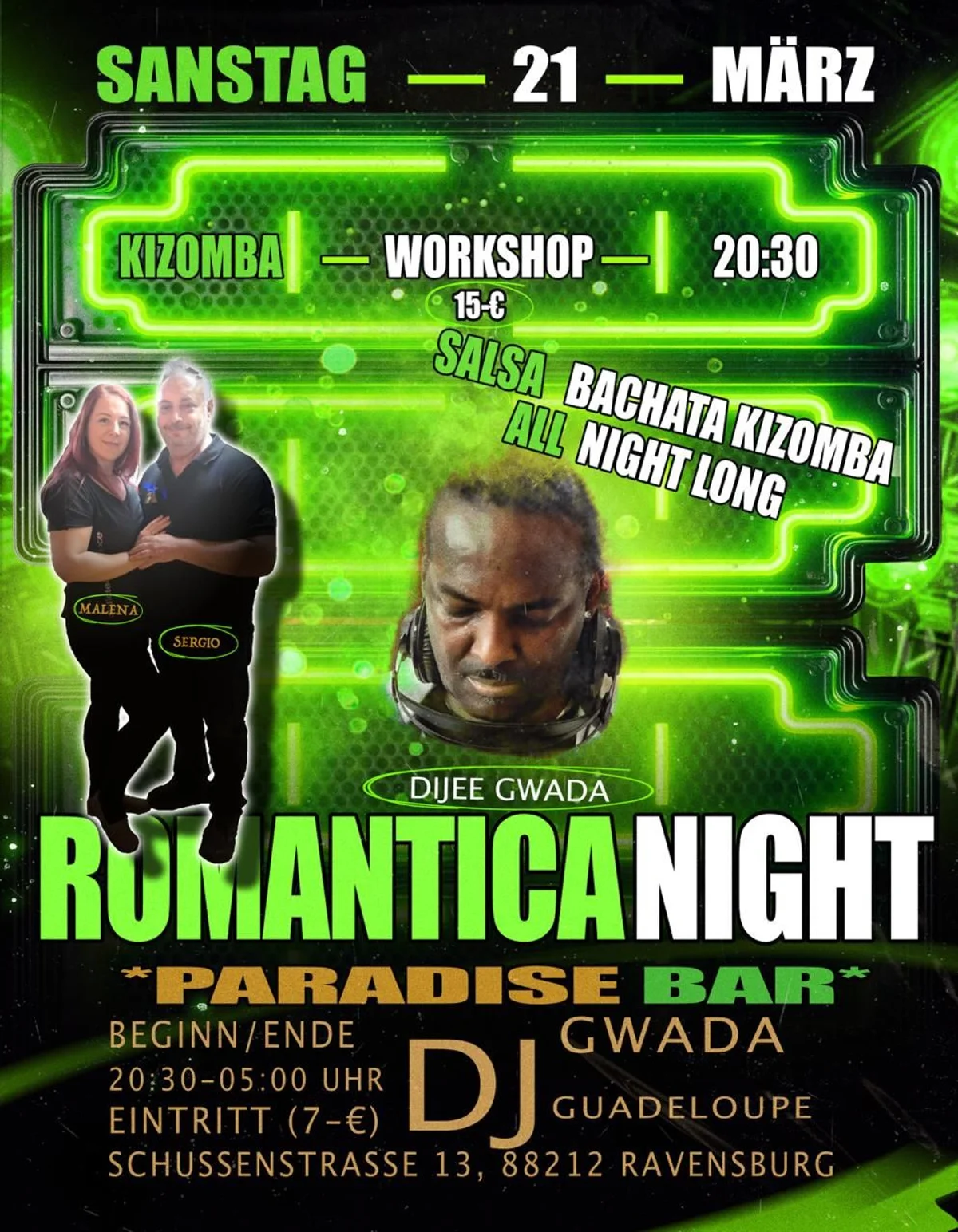 Romantica Night in Parradis 