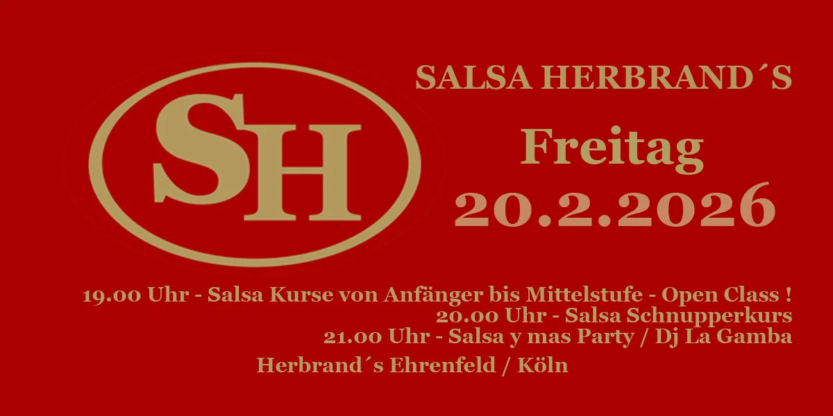 Salsa Herbrand´s - Freitag 20.2.2026 ! :-)