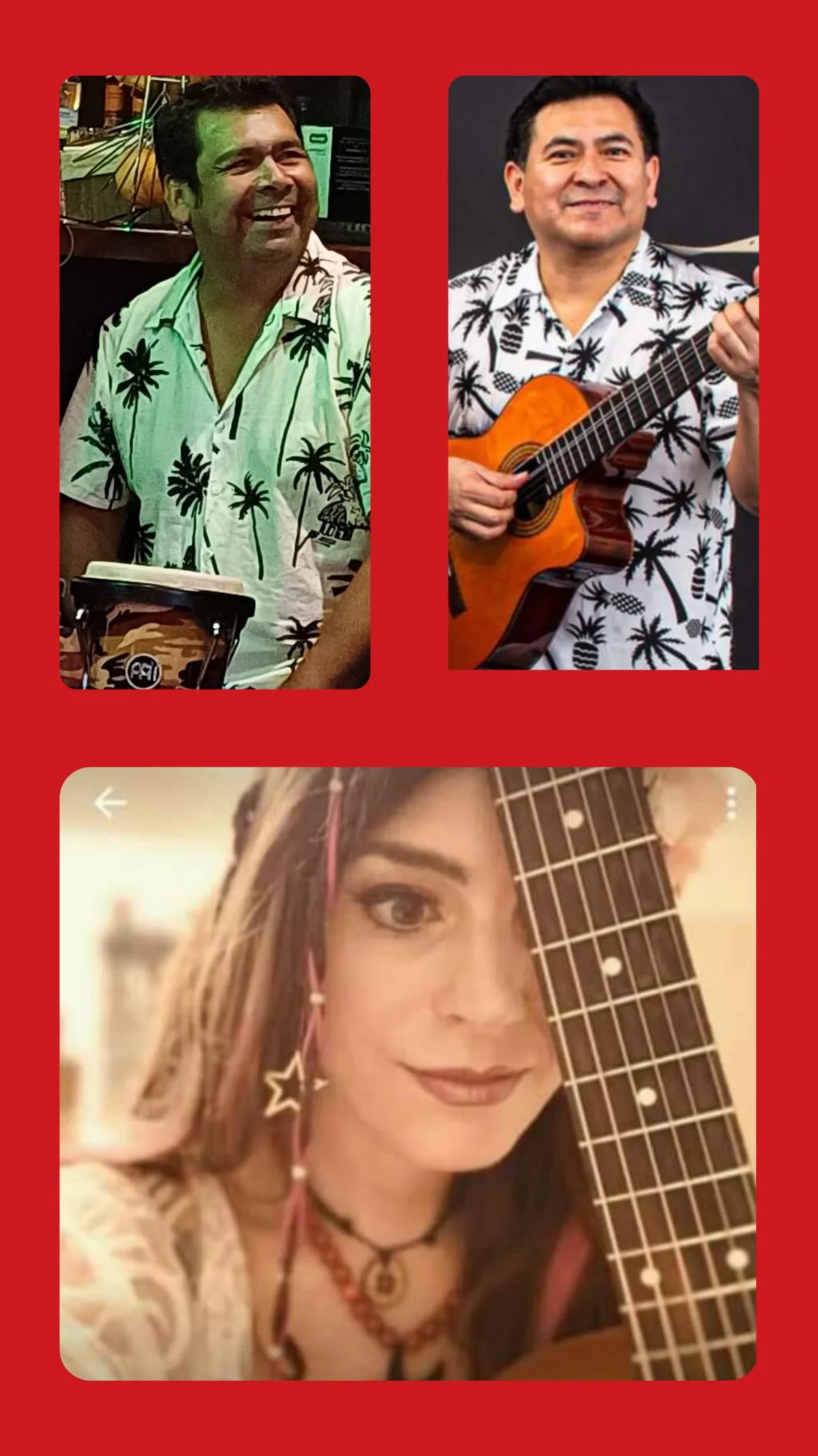 LATIN FEVER TUESDAY 24.02.26, 18 Uhr: Katy Santos - VOC; GIT Samuel Castillo - G Nancho Campos - DR