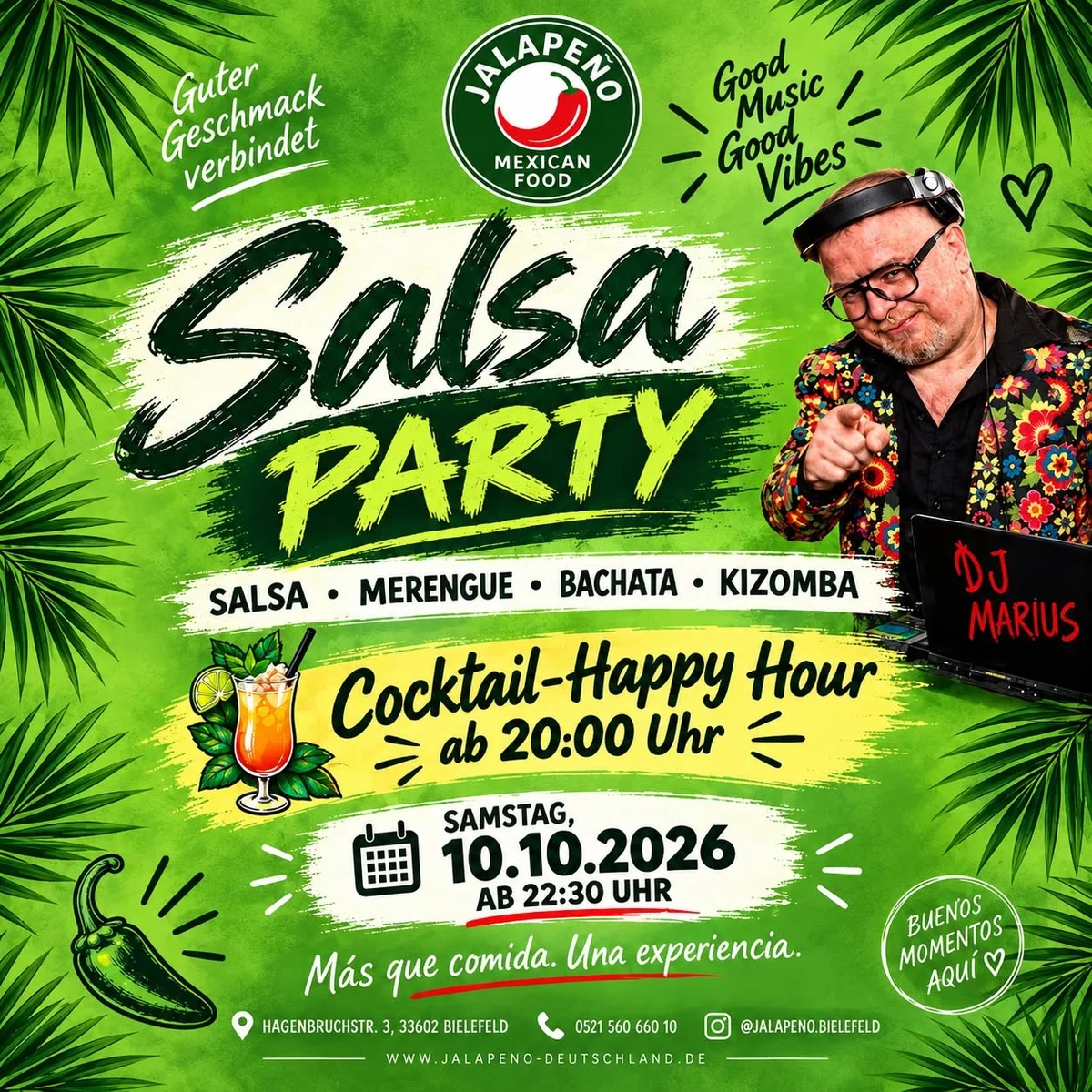 SALSA Party – Salsa in Bielefeld