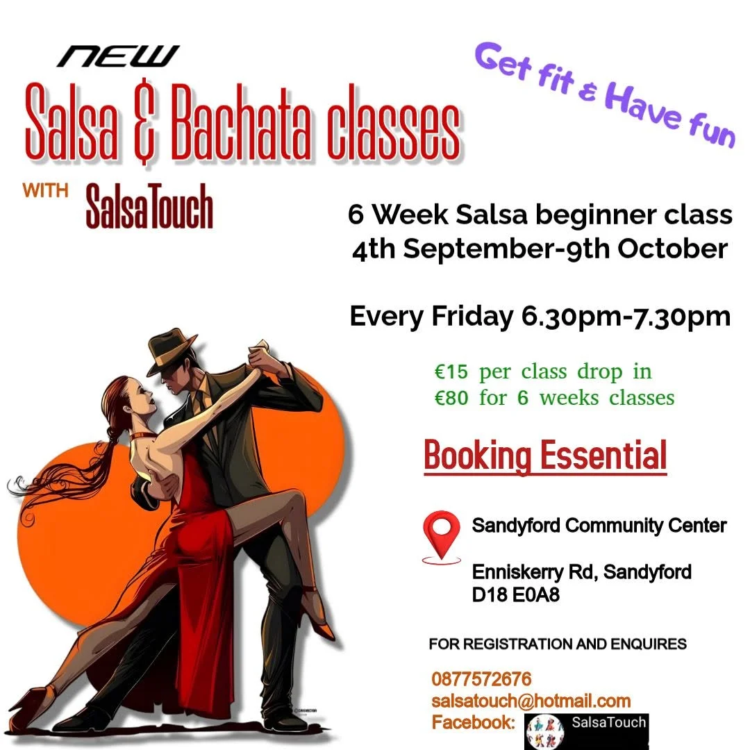Salsa at Sandyford Commnity Center, Dublin