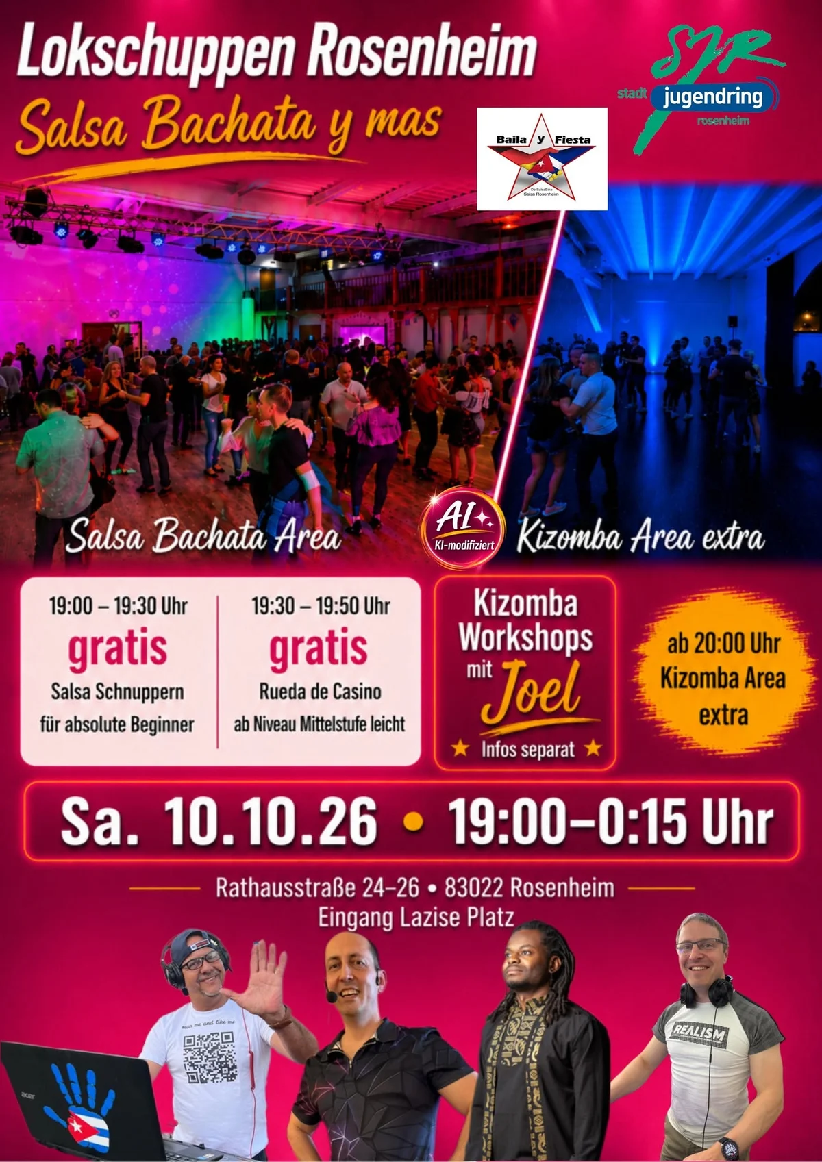 Lokschuppen Rosenheim - Bailando Salsa Bachata y mas
