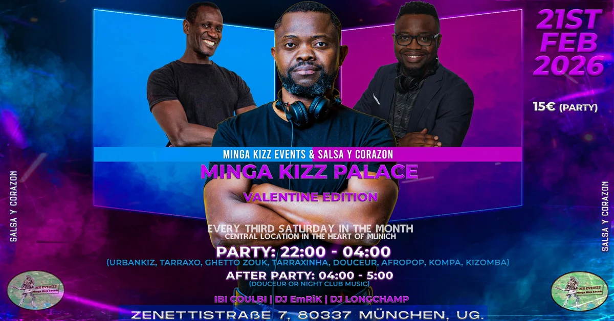 MINGA KIZZ PALACE - VALENTINE 2026 EDITION 
