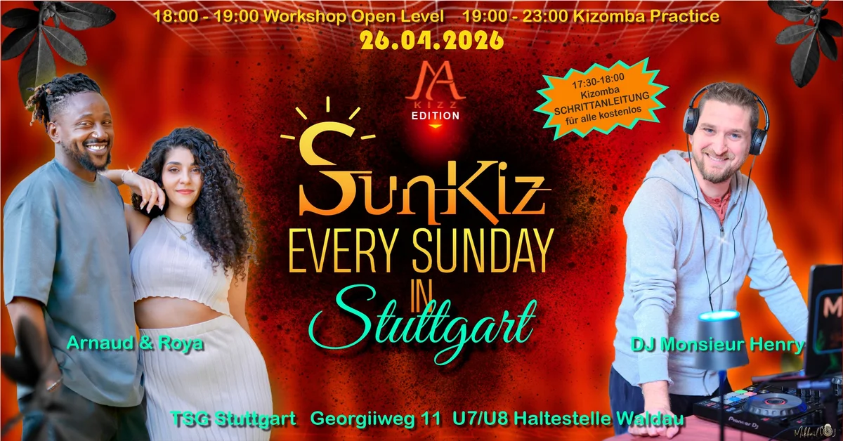 SunKiz (Sunday Weekend Kizomba + UrbanKiz)