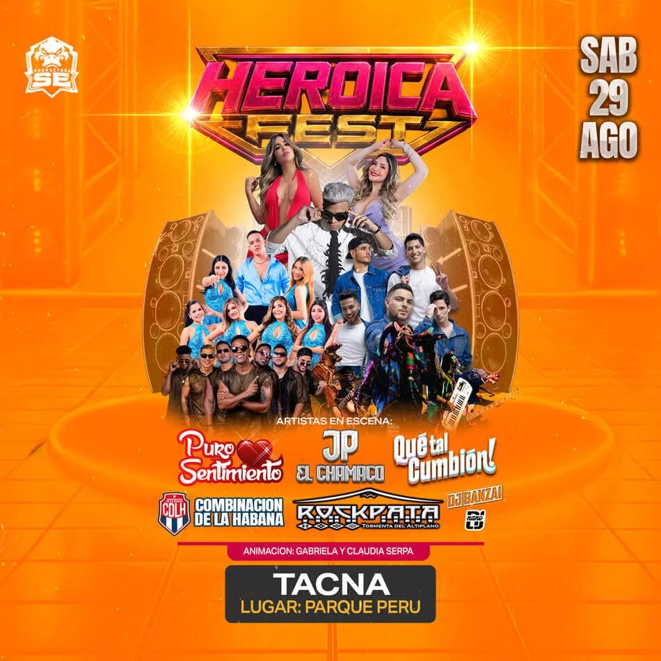 Salsa at Zona de Espectáculos del Parque Perú – Tacna