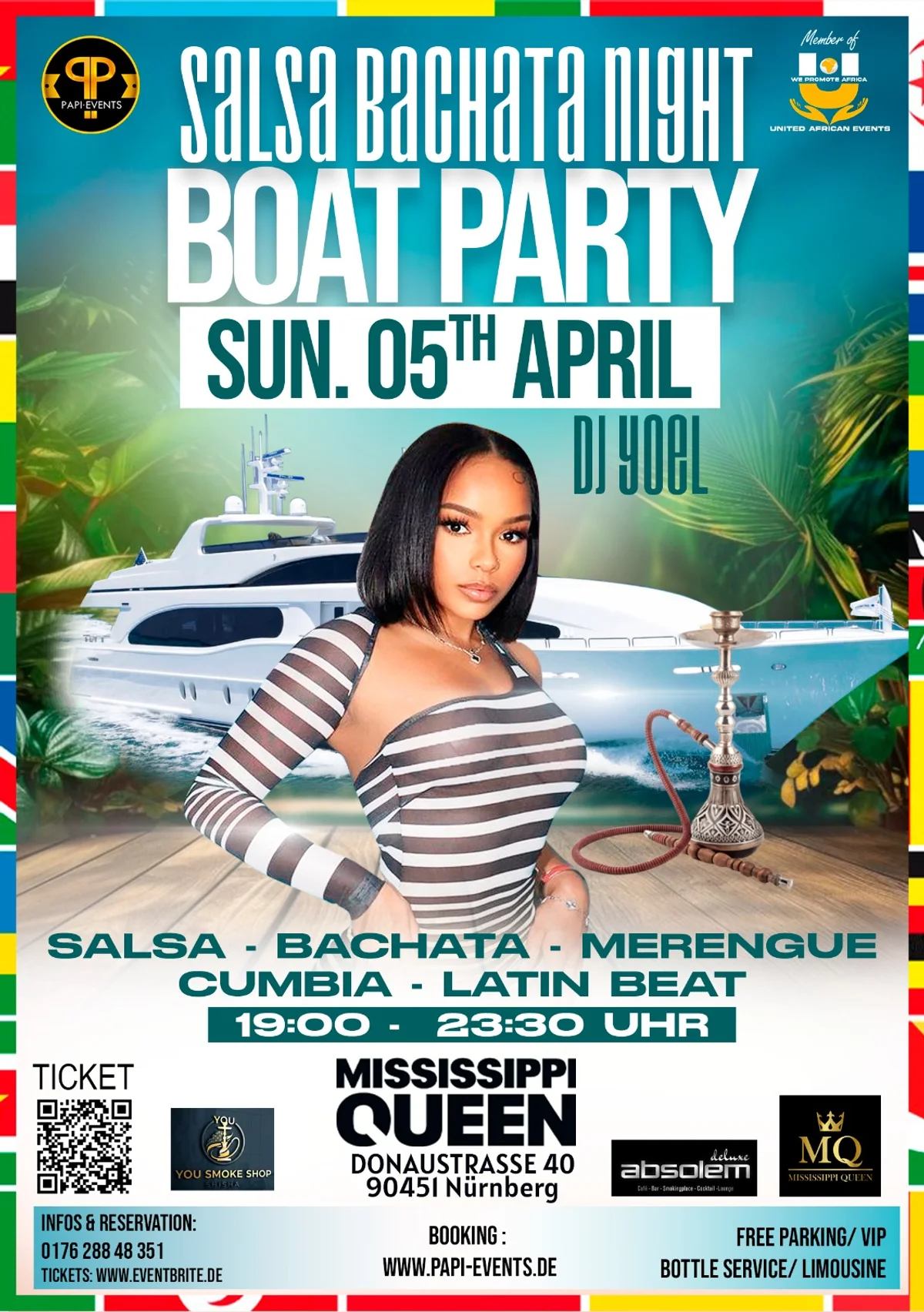 🔥 SALSA BACHATA LATINO NIGHT - BOAT LATIN PARTY 🚤