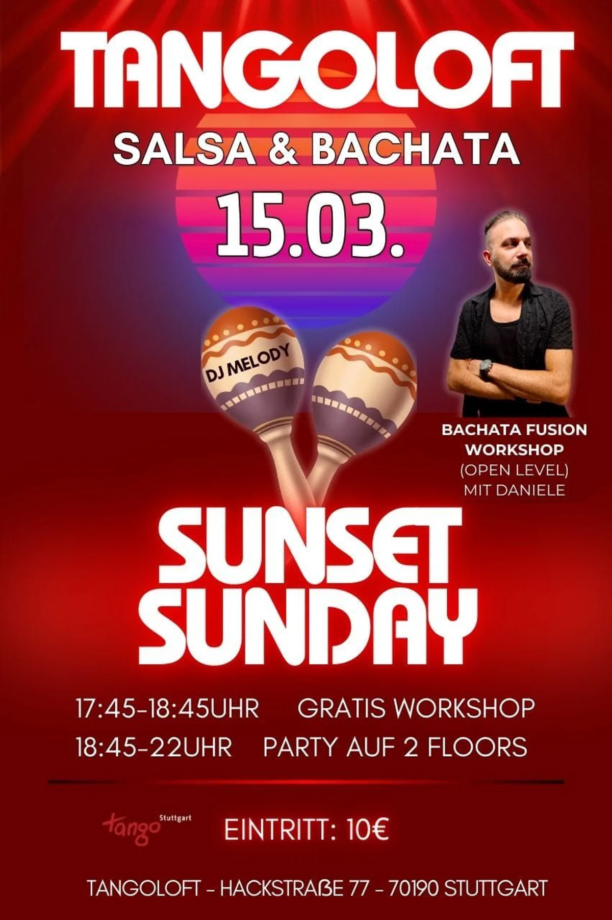 Tangoloft Latin Sunday Salsa Bachata Stuttgart
