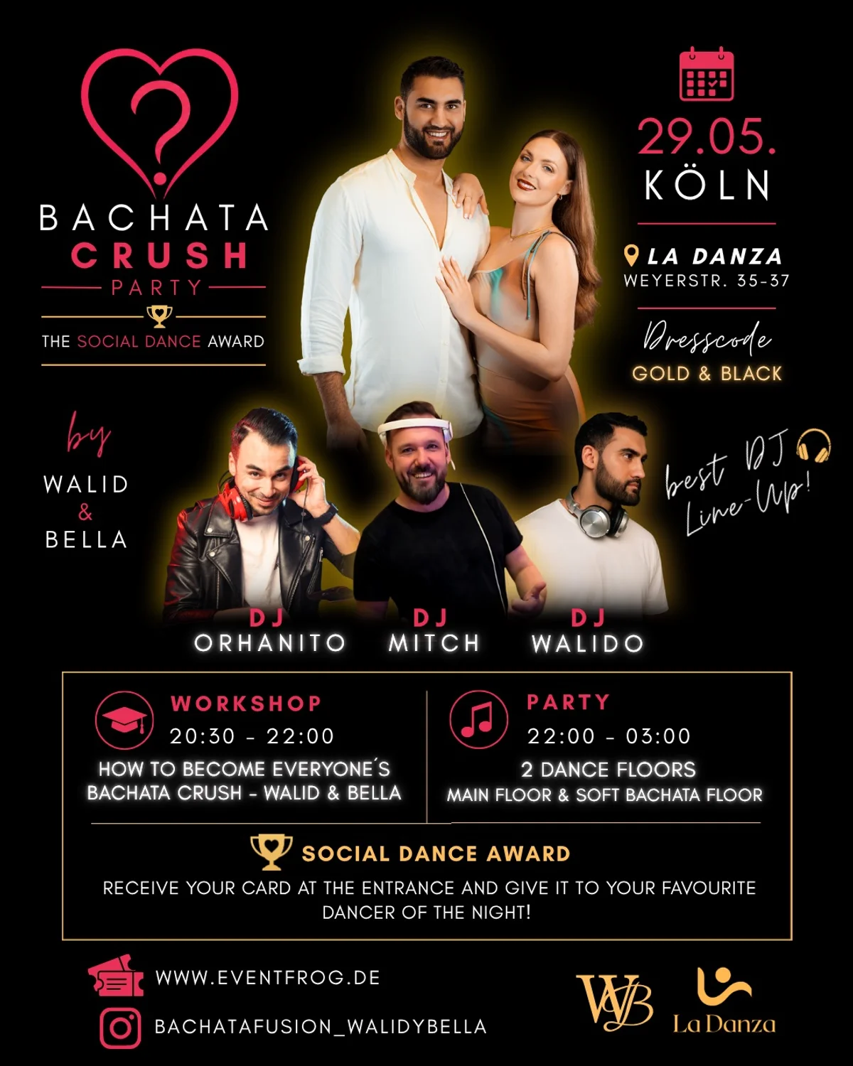 ❤️ Bachata Crush Party ❤️