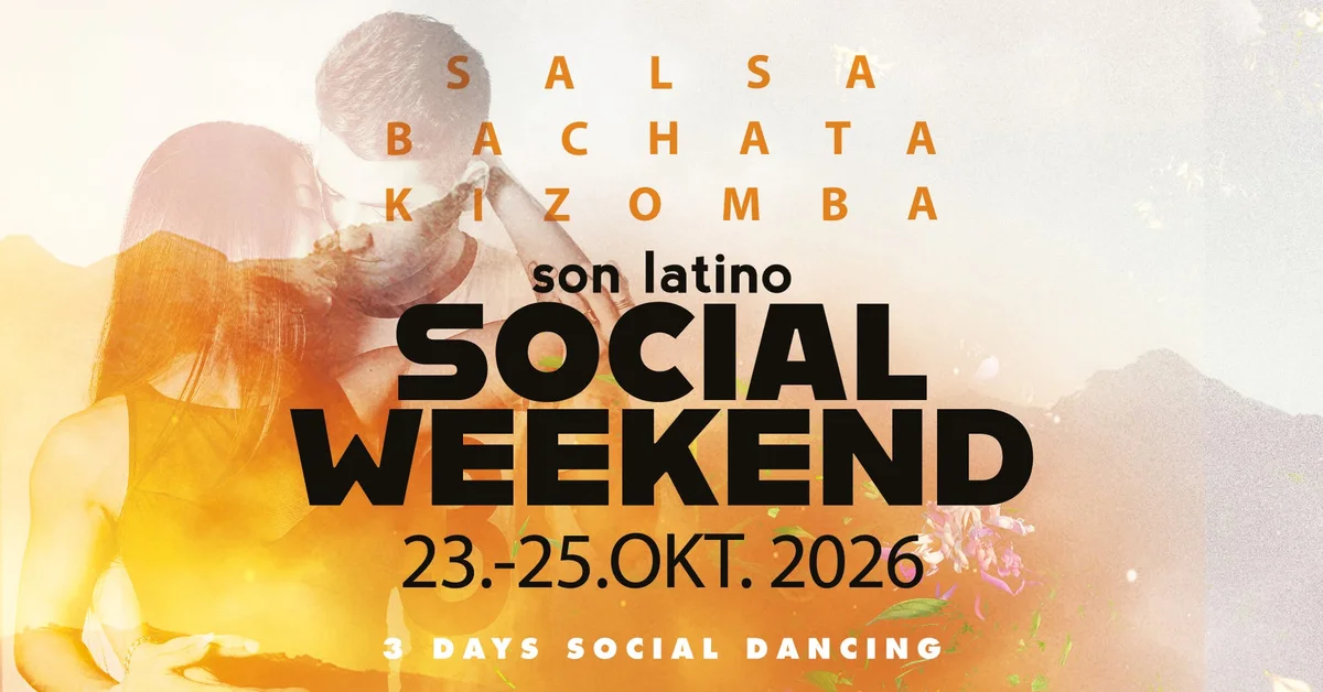 💃🕺 SON LATINO SOCIAL WEEKEND 2026 🎉