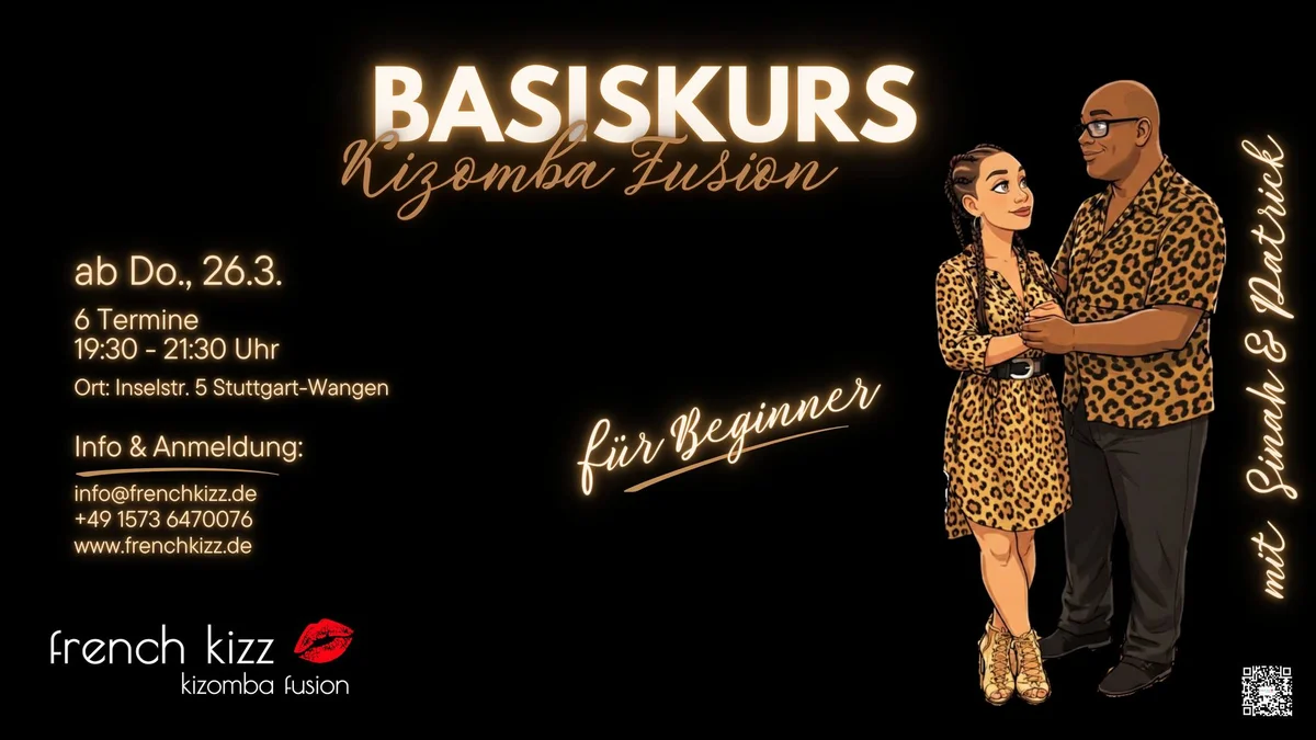 french kizz 💋 Kizomba Fusion Basiskurs 03/26