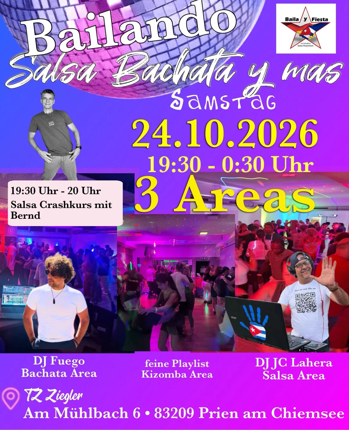 Bailando Salsa Bachata y mas