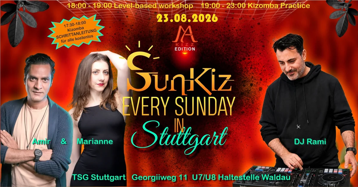 SunKiz (Sunday Weekend Kizomba + UrbanKiz)