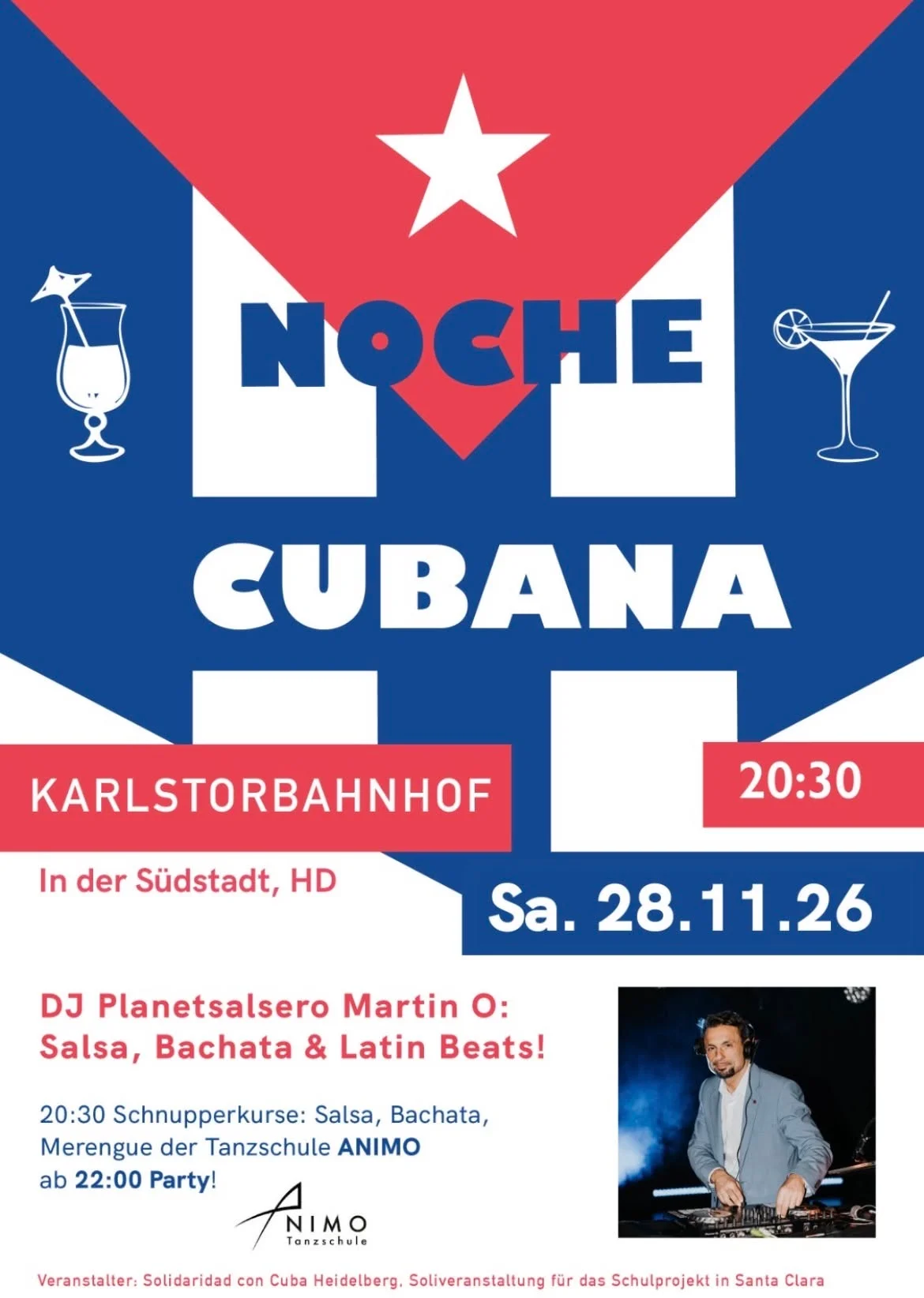 Salsa & Bachata at Karlstorbahnhof, Heidelberg