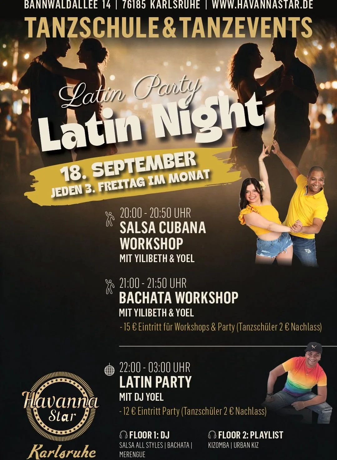 Latinparty mit Workshop