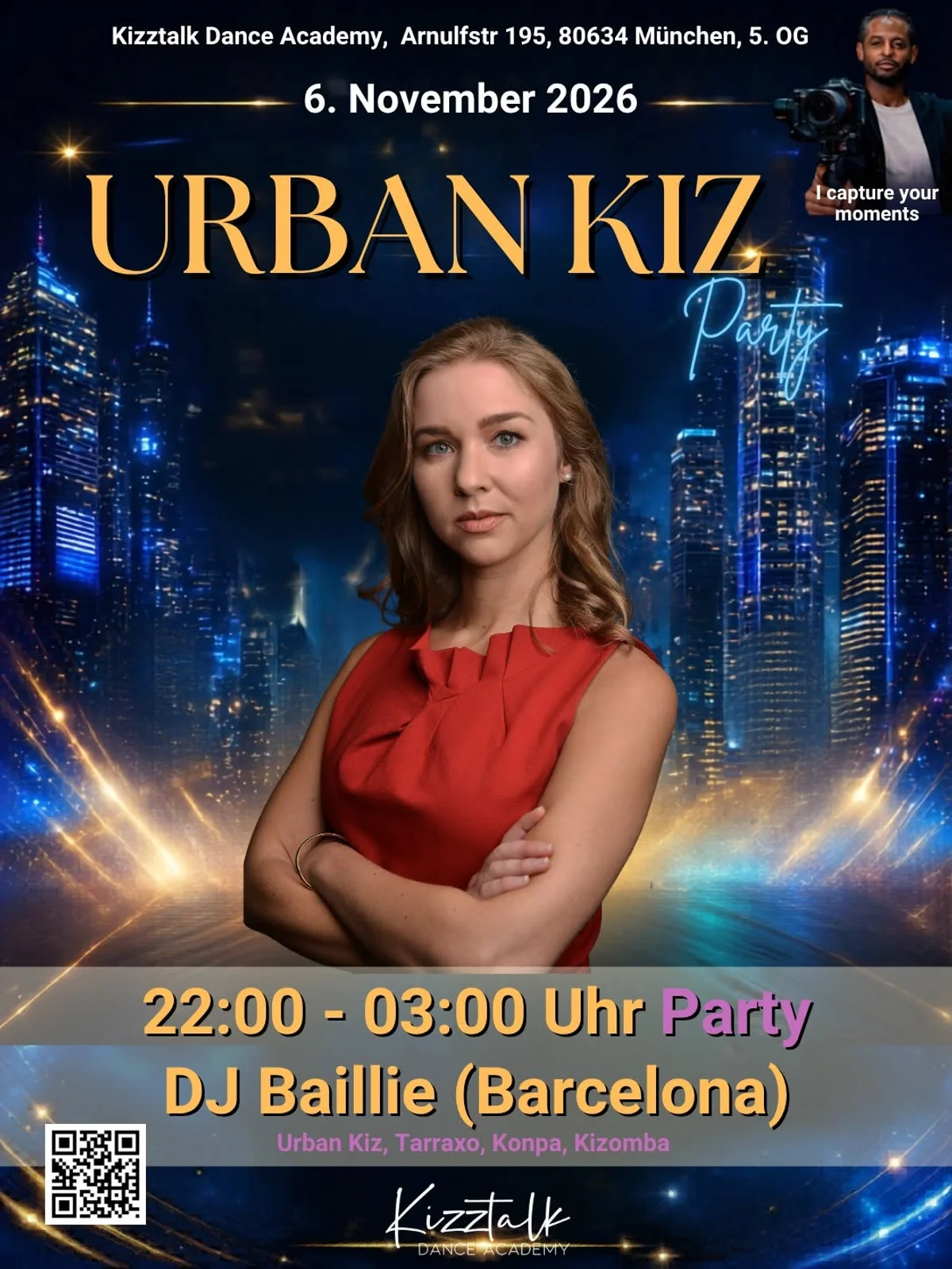 UrbanKiz Party @ Kizztalk mit DJ Baillie (Barcelona)
