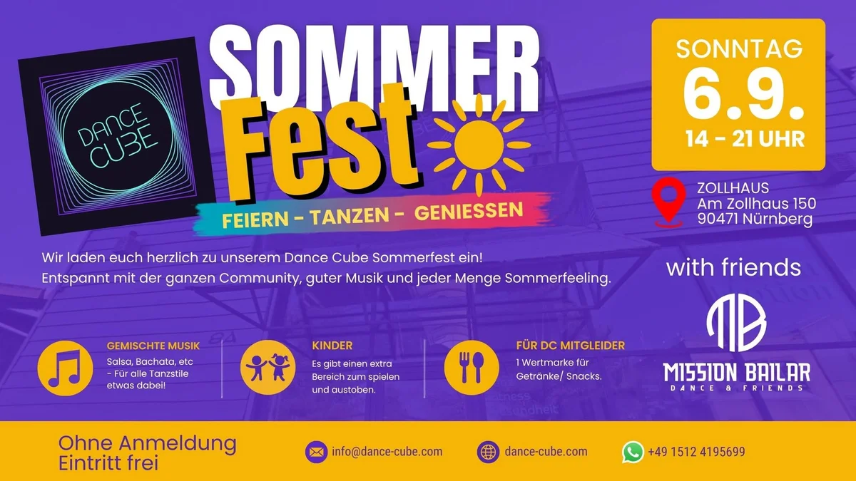 Dance Cube Sommer Fest 