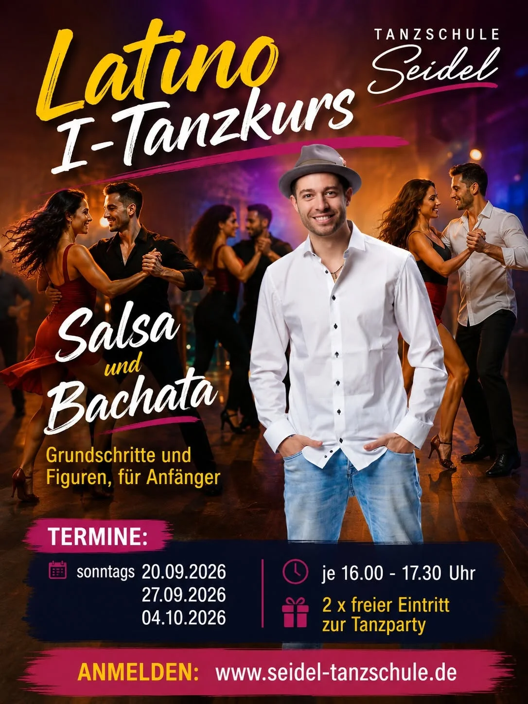 Salsa und Bachata Tanzkurs für Anfänger