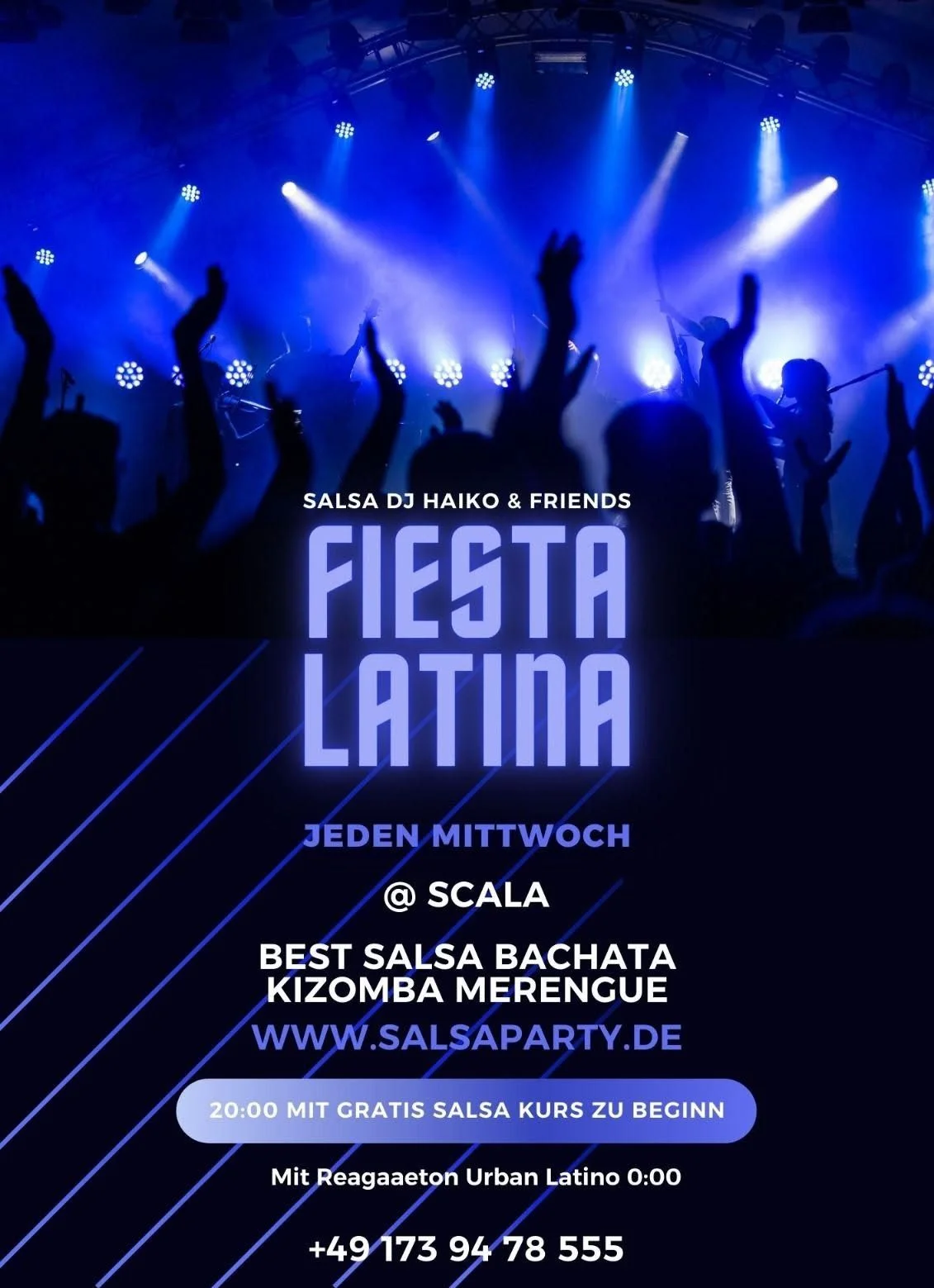 Fiesta Latina Mittwochs im SCALA best Salsa, Bachata, ...