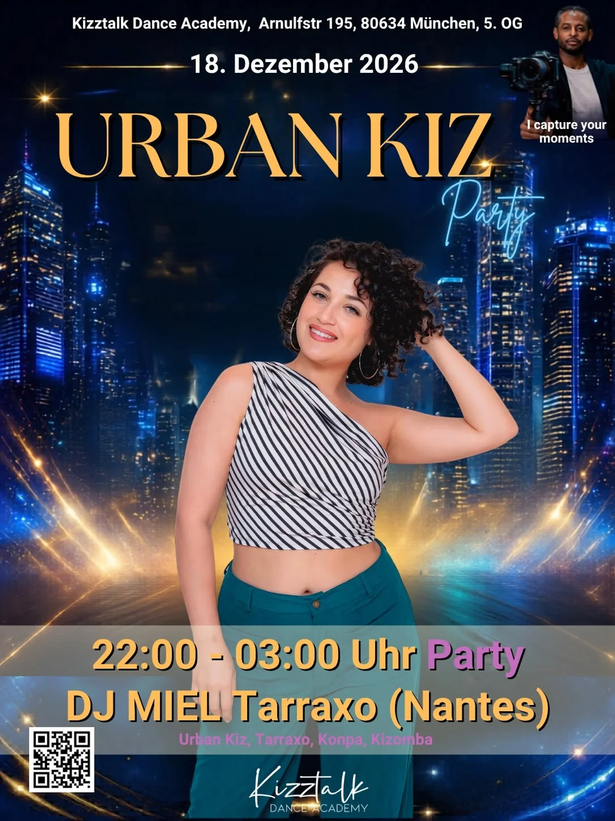 Urbankiz Party @ Kizztalk mit Miel Tarraxo (Nantes)