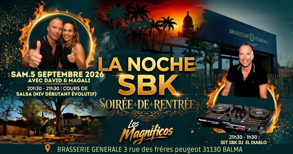 Salsa, Bachata & Kizomba at Brasserie Générale, Balma