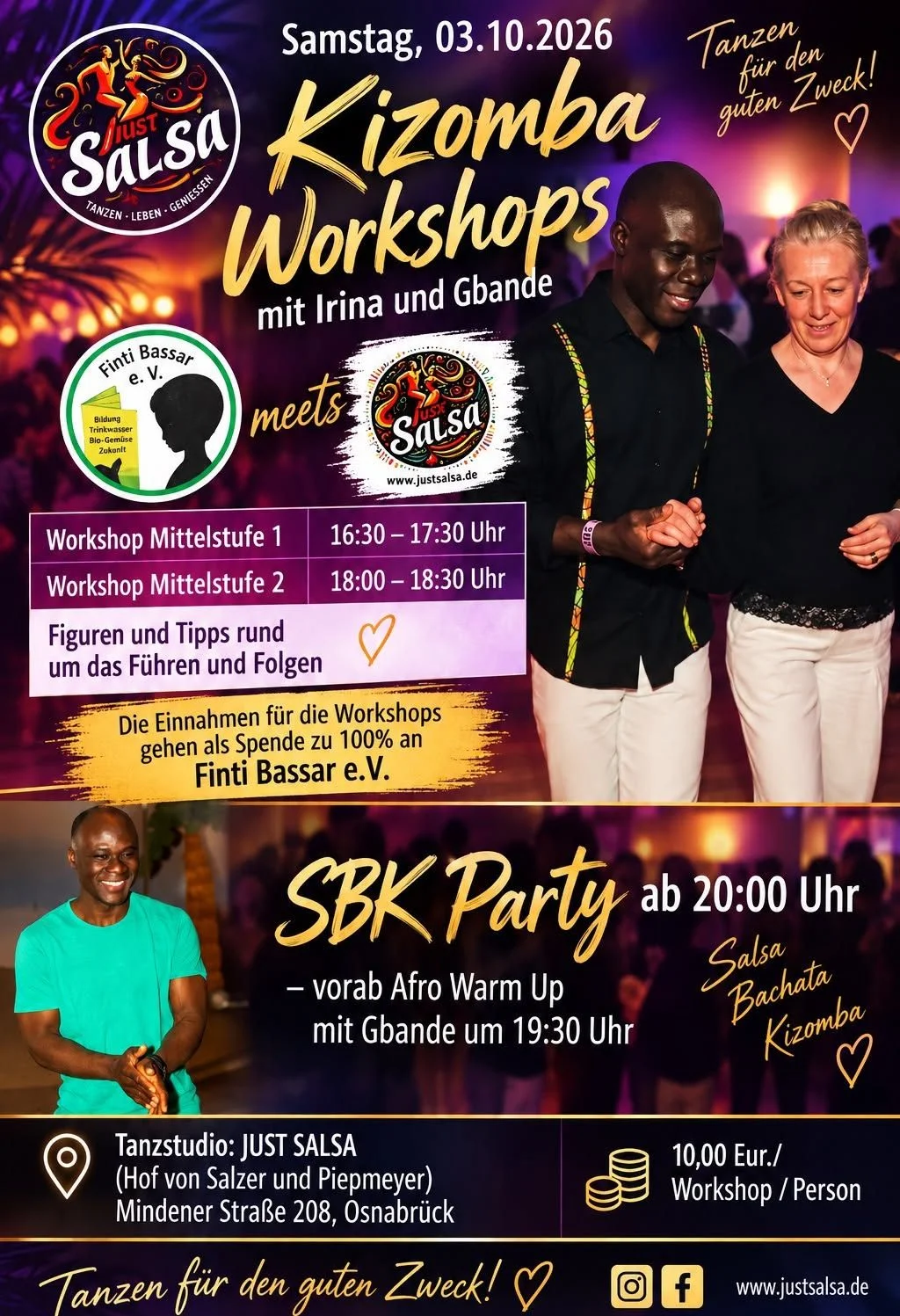 Muévete- Salsa Bachata Kizomba Zouk Party