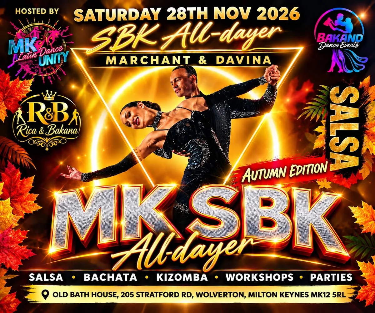Salsa, Bachata & Kizomba at Old Bath House Community Centre, Wolverton