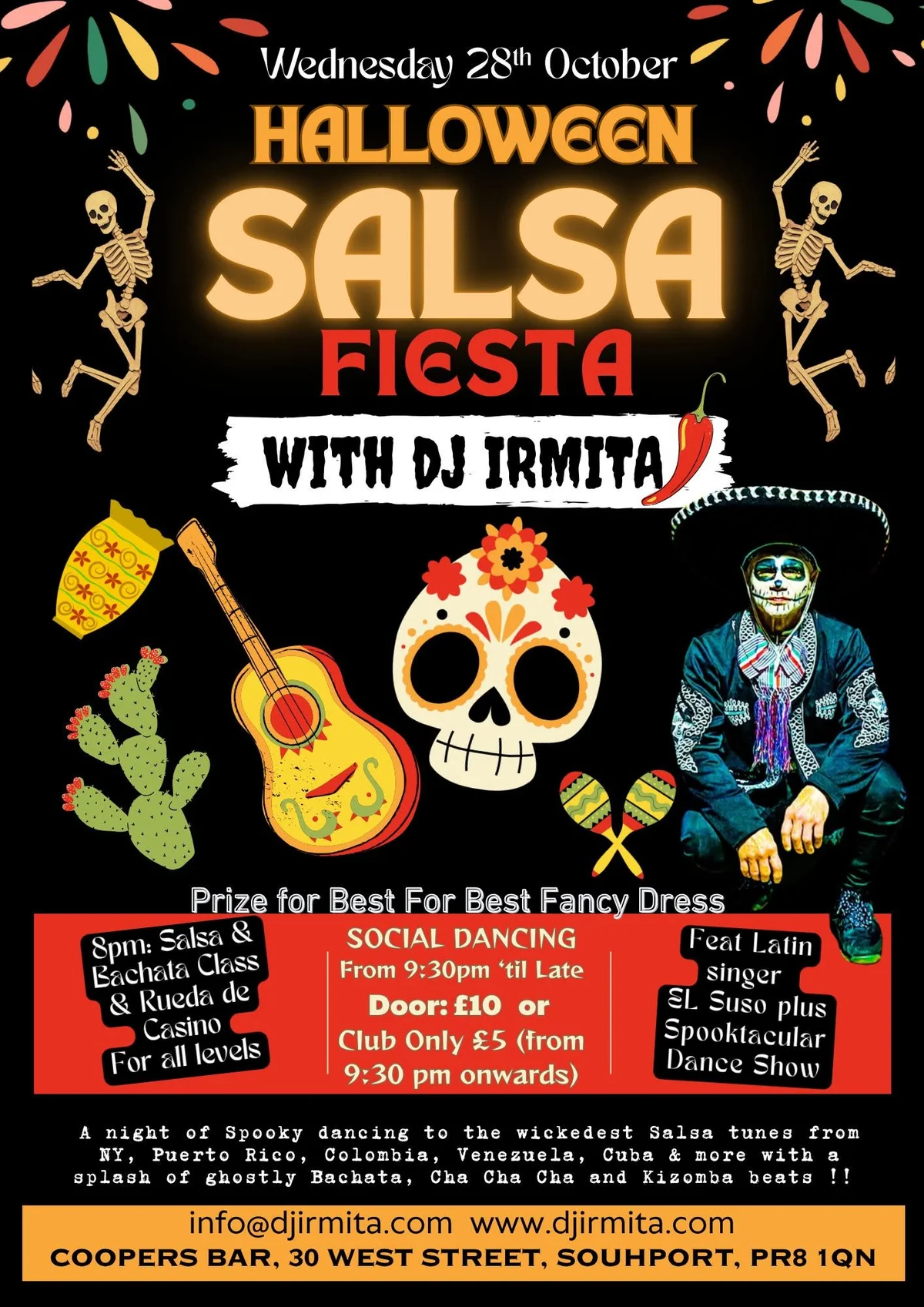 Salsa at Coopers Bar 30 West St Southport PR8 1QN
