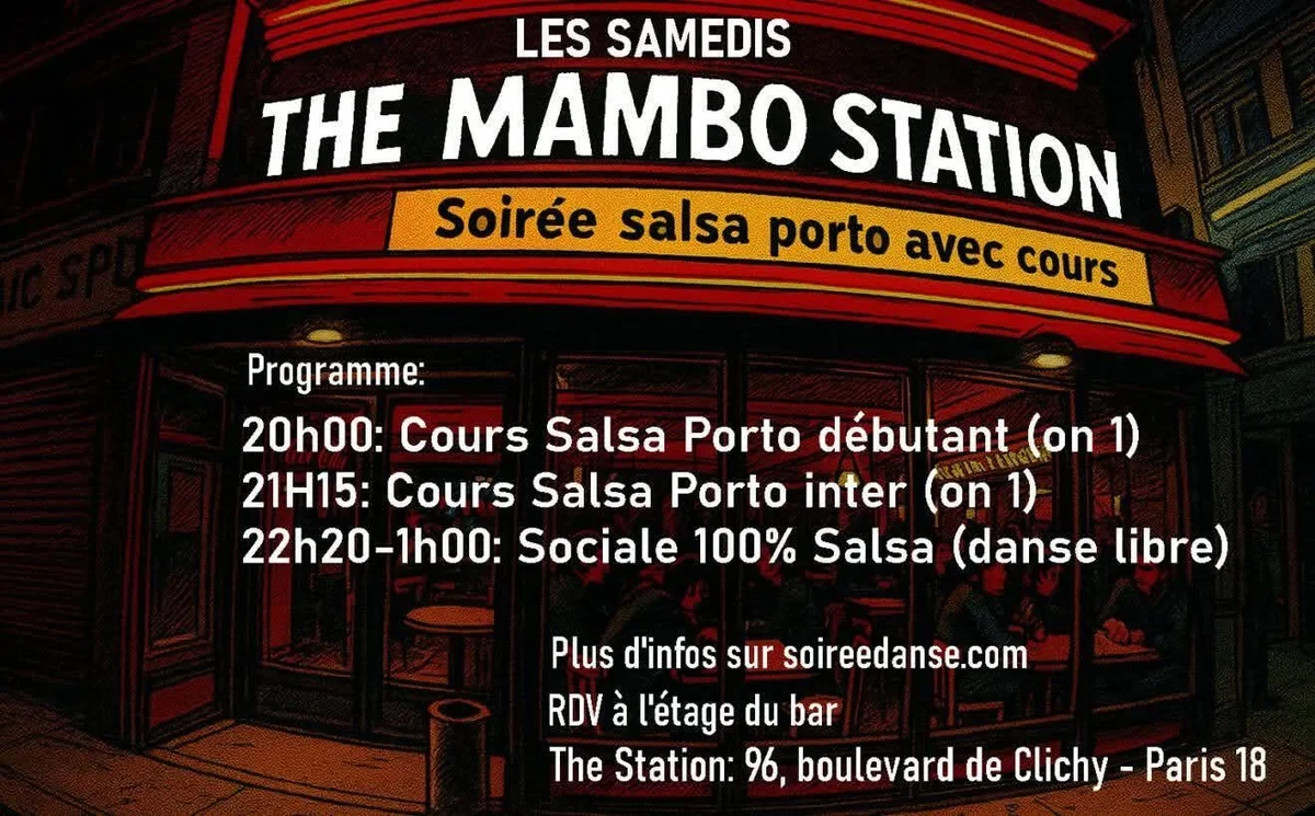 Salsa, Bachata & Kizomba at The Station, Paris