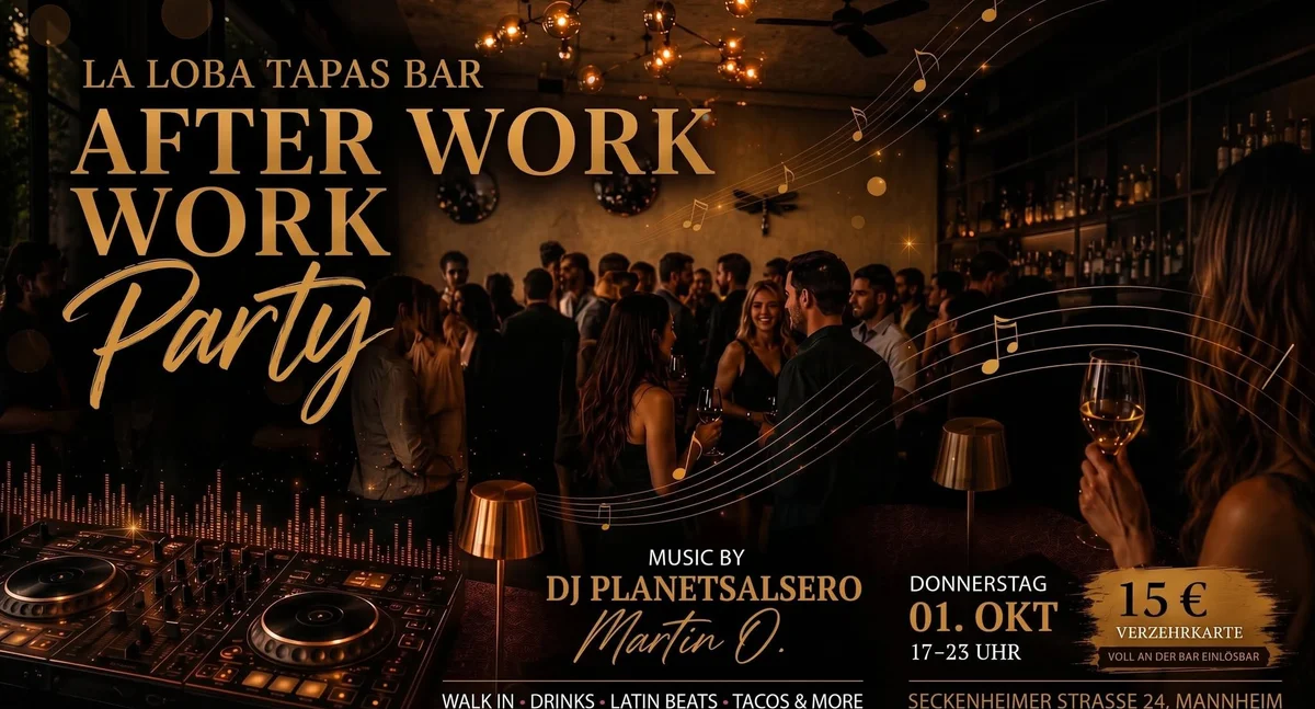 La Loba Tapas Bar After Work Party