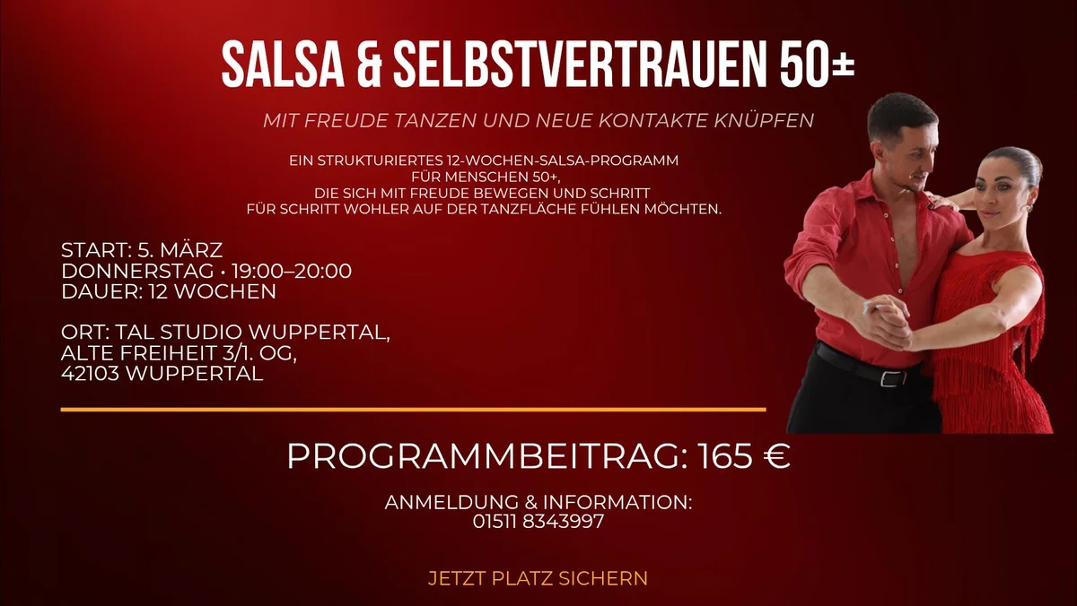 SALSA & SELBSTVERTRAUEN 50+