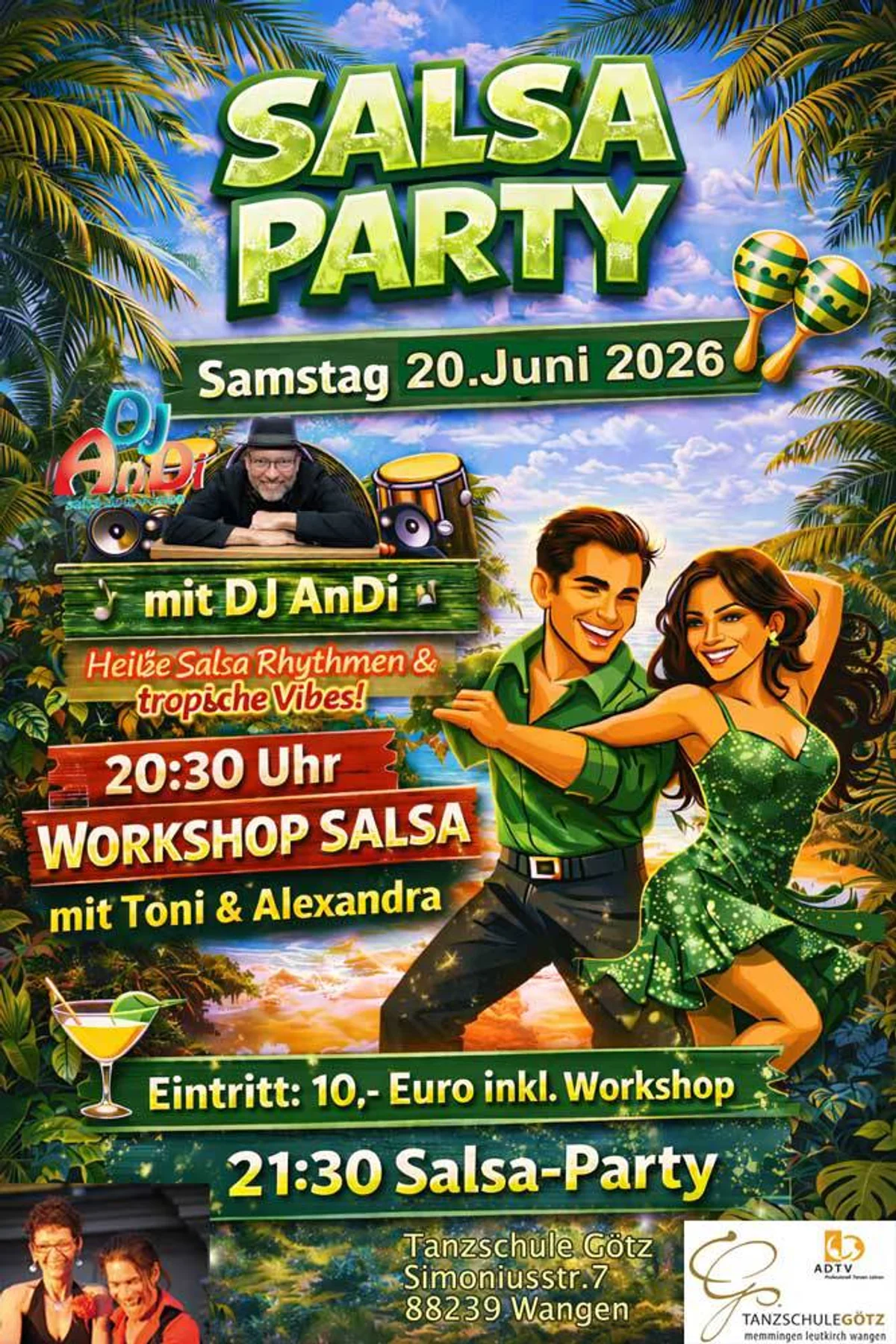 Salsa-Party in Wangen