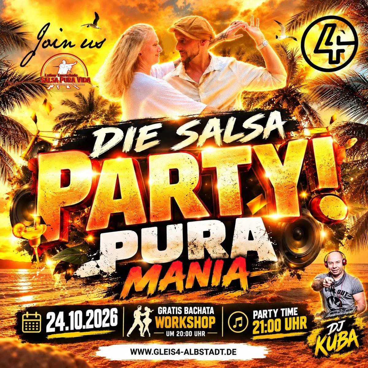 PURA MANIA Die Salsa Party in Albstadt 