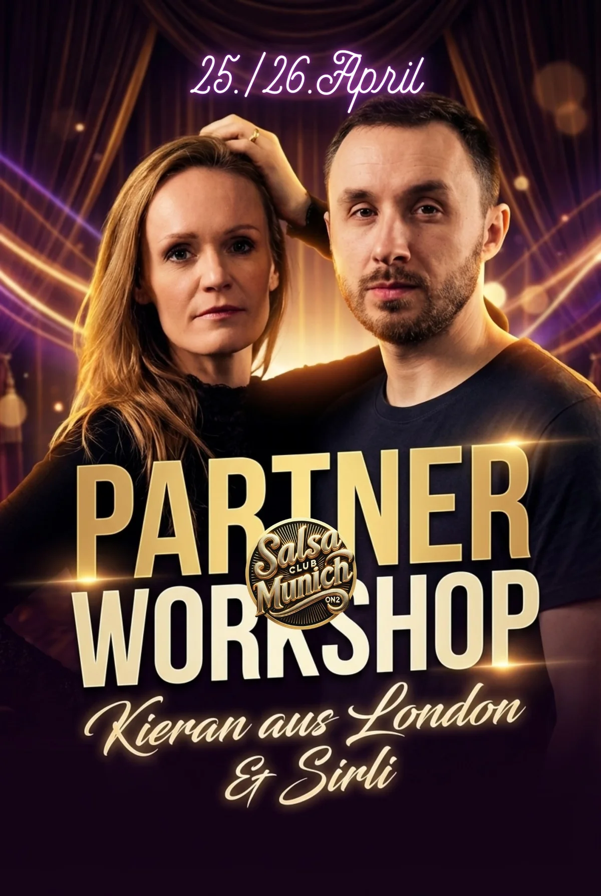Leading & Following Salsa Workshop Partner Workshop mit Kieran (London)