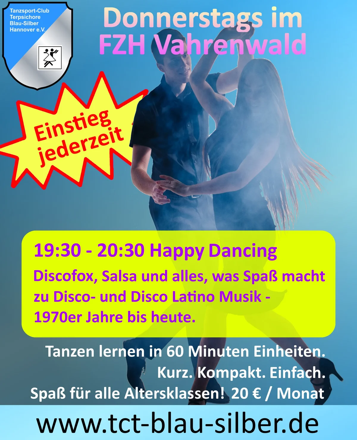 Happy Dancing Tanzgruppe - Let's have fun and dance Disco